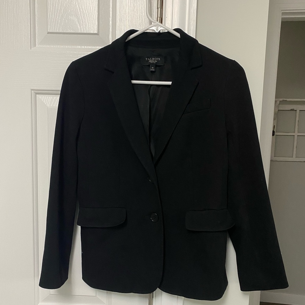 Talbots Black Blazer - Picture 4 of 5